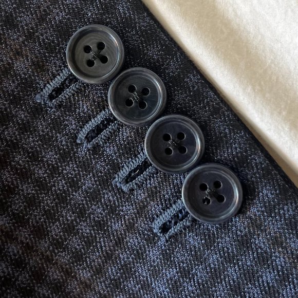 Canali Wool Sport Coat Beautiful Plaid Regular Fit Size US 40 - Picture 10 of 13